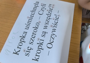 Świętujemy Międzynarodowy Dzień Kropki z filią „Medyczną” MBP w Koninie – gr. XI