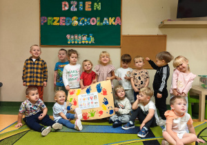 Maluszki z grupy II świętują Ogólnopolski Dzień Przedszkolaka!