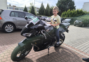 „Brrruum! Cała naprzód ku nowej przygodzie…!”- czyli wizyta tatusia Antosi z gr. XI i jego fascynująca pasja do motorów