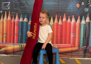 Już od dzisiaj przyrzekamy, że przedszkole pokochamy! Pasowanie na przedszkolaka w grupie I