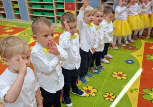 Pasowanie na przedszkolaka w grupie III