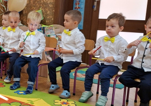 Pasowanie na przedszkolaka w grupie III
