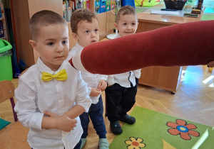 Pasowanie na przedszkolaka w grupie III