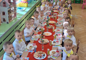 Pasowanie na przedszkolaka w grupie III