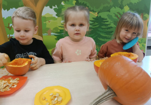W krainie dyni – jesienna przygoda trzylatków