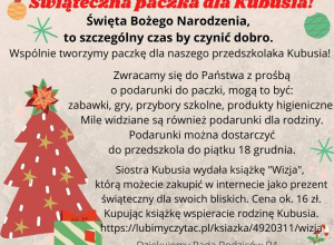 Świąteczna paczka dla Kubusia