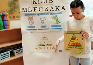 Zajęcia z edukacji zdrowotnej "Klub Mleczaka"