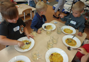 Pierwsze dni Maluszków w przedszkolu - grupa IX