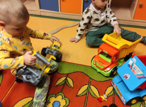 Pierwsze dni Maluszków w przedszkolu- grupa II