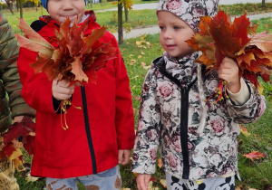 W kolorach jesieni - projekt edukacyjny w grupie X