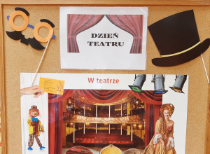 Dzień Teatru – zajęcia koleżeńskie w grupie VII i VI