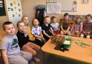 "Z przyrodą za pan brat" - projekt edukacyjny cz. 1 w gr. V