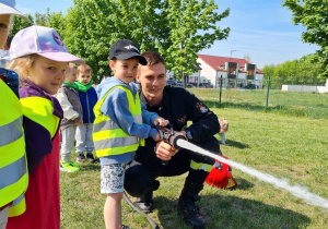 Chcę zostać strażakiem ? … wycieczka grupy X do Jednostki Ratowniczo - Gaśniczej nr 2 w Koninie