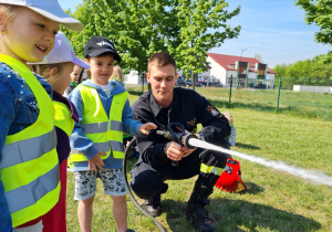 Chcę zostać strażakiem ? … wycieczka grupy X do Jednostki Ratowniczo - Gaśniczej nr 2 w Koninie