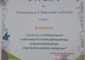 Wręczenie nagród za konkurs EKO jest lepsze!