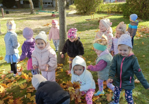 Obrazki z jesiennych zdarzeń w grupie I