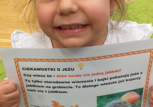 Dzień Jeża w grupie IV