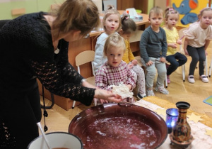 Andrzejkowa magia światła w grupie I