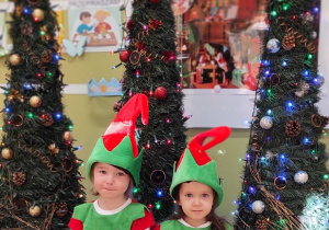 Rodzinne świętownie z elfami w grupie I