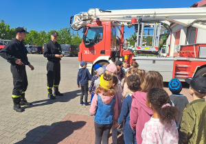 Wizyta u strażaków - grupa VI