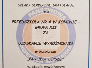 "Skąd się biorą produkty ekologiczne?"- program edukacyjny w gr. XII