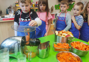 "Skąd się biorą produkty ekologiczne?"- program edukacyjny w gr. XII