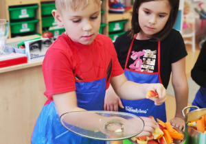 "Skąd się biorą produkty ekologiczne?"- program edukacyjny w gr. XII