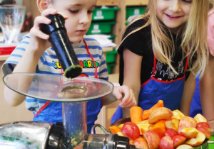 "Skąd się biorą produkty ekologiczne?"- program edukacyjny w gr. XII
