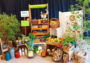 "Skąd się biorą produkty ekologiczne?"- program edukacyjny w gr. XII