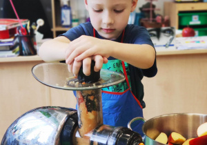 "Skąd się biorą produkty ekologiczne?"- program edukacyjny w gr. XII