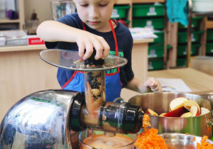 "Skąd się biorą produkty ekologiczne?"- program edukacyjny w gr. XII