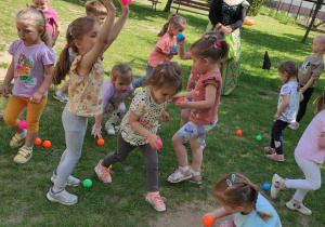 Festyn z okazji Dnia Dziecka w grupie I