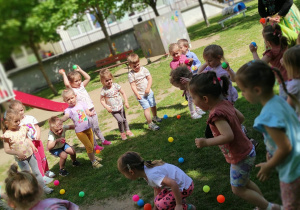 Festyn z okazji Dnia Dziecka w grupie I