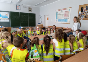 Poznajemy pracę mamusi Michałka, czyli gr. XII z wizytą w III Liceum Ogólnokształcącego im. C. K. Norwida w Koninie