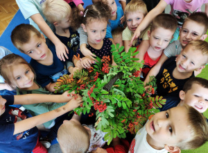 Joga i Dzień Drzewa w grupie V