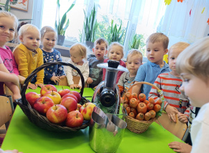 "Jak smakuje jesień...?", czyli owoce i warzywa kulinarnie w gr. XII