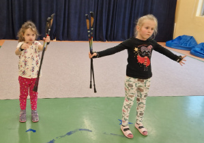 Nordic Walking - pierwszy trening w grupie sześciolatków ( gr. X )