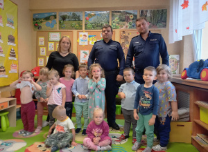 Wizyta policjantów w gr I w ramach programu preorientacji zawodowej