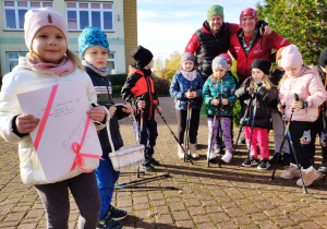 Nordic Walking – nasze wrażenia – gr. V