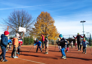 Nordic Walking – nasze wrażenia – gr. V