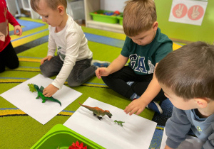 Jak to się odciska czyli tropy i wykopaliska w grupie II