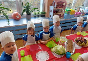 Zajęcia kulinarne z Mocniakami – program edukacyjny w grupie III