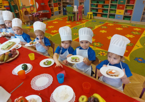 Zajęcia kulinarne z Mocniakami – program edukacyjny w grupie III