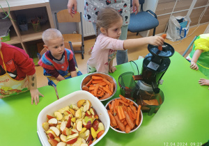 Projekt edukacyjny „WIOSENNIE, ZDROWO, WARZYWNIE, OWOCOWO” w GR XII