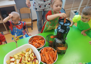 Projekt edukacyjny „WIOSENNIE, ZDROWO, WARZYWNIE, OWOCOWO” w GR XII