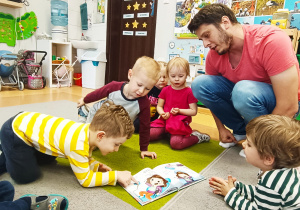 „Tydzień Zdrowego czytania na planecie Ziemia"- akcja czytelnicza w gr. XII