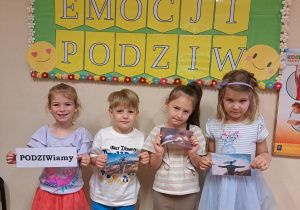 PODZIWiamy w grupie IV, czyli realizacja Ogólnopolskiego Projektu Edukacyjnego pt.: „Sztuka emocji”