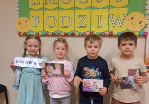 PODZIWiamy w grupie IV, czyli realizacja Ogólnopolskiego Projektu Edukacyjnego pt.: „Sztuka emocji”