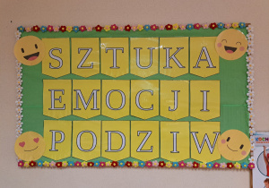 PODZIWiamy w grupie IV, czyli realizacja Ogólnopolskiego Projektu Edukacyjnego pt.: „Sztuka emocji”