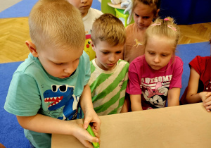 "Czyste powietrze wokól nas"- realizacja programu edukacyjnego w grupie V